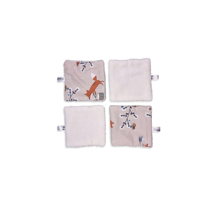 Lingette réutilisable et lavable en tissu PALMSBYL